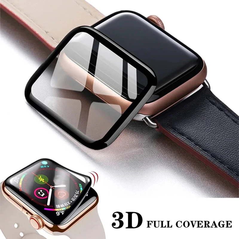 3D Waterproof Full Screen Protector For Apple Watch Ultra 9 8 7 6 SE 5 49mm 45mm 41mm 40mm 44mm Not glass For iwatch 3 38mm 42mm