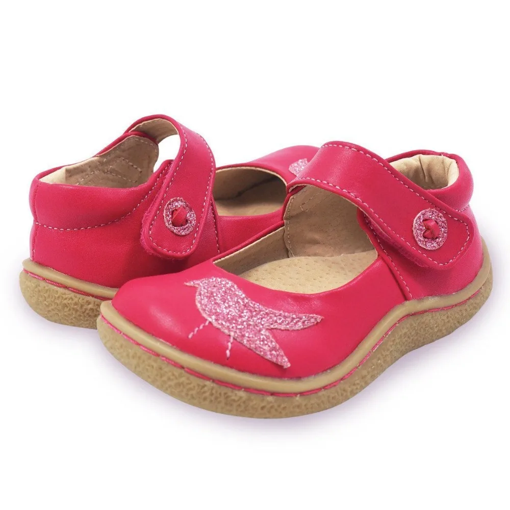 TipsieToes Top Brand Quality Genuine Leather Children Toddler Girl Kids Shoes For Fashion Barefoot Sneaker Mary Jane Free Ship