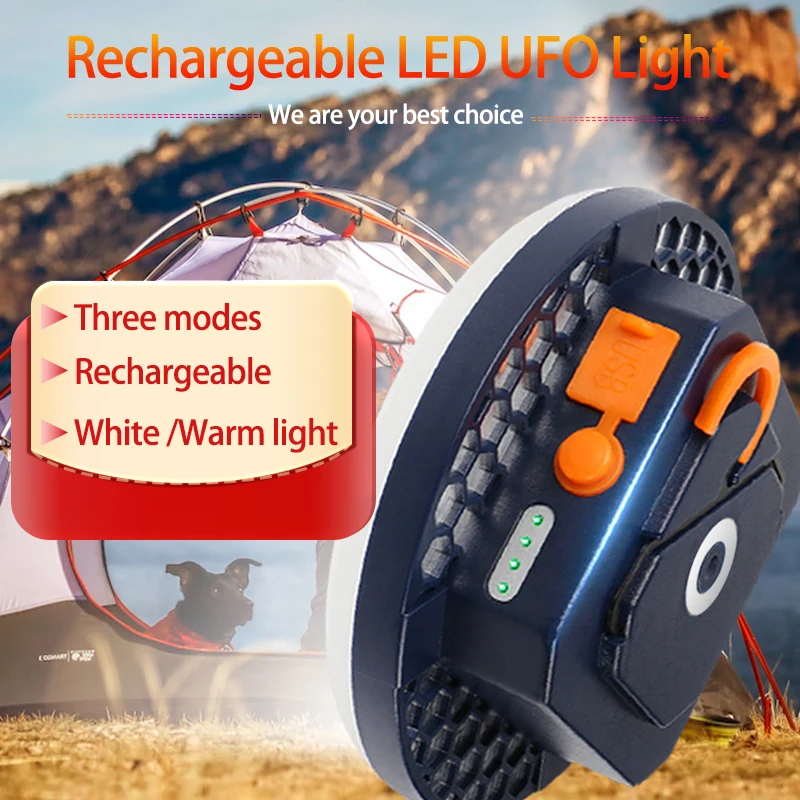 MOSLIGHTING LED Tent Light Rechargeable Lantern Portable Emergency Night Market Light Outdoor Camping Bulb Lamp Flashlight Home