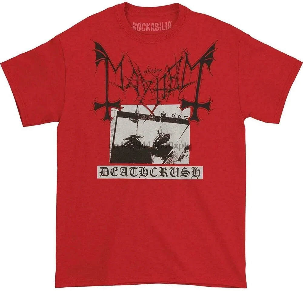 Mayhem Deathcrush Shirt - Red