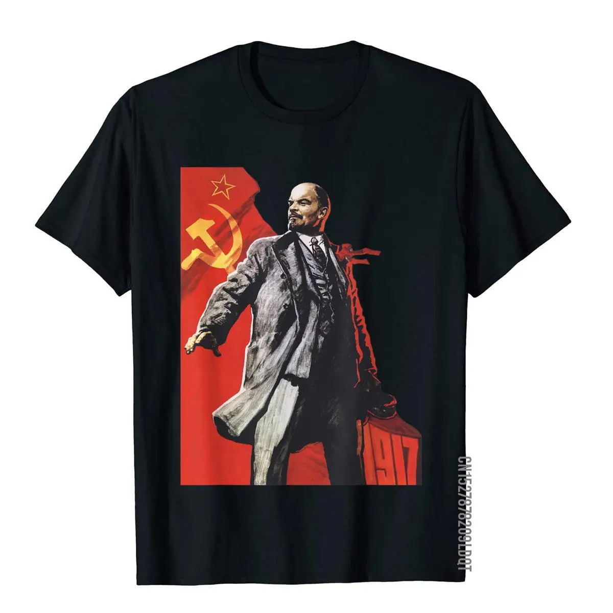 Lenin Forever Soviet Union USSR Russia Retro Vintage Jersey T Shirt Funny Camisa Cotton Men Top T-Shirts Printed