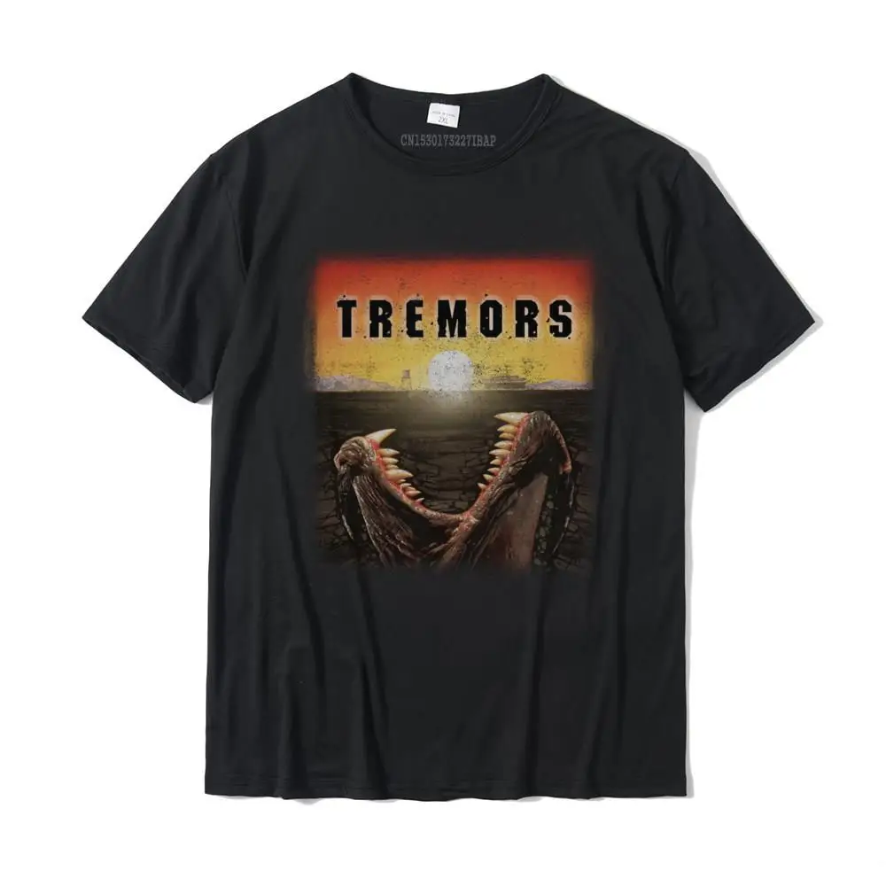 Tremors Mover Poster Short Sleeve T-Shirt Tshirts Faddish Printed On Cotton Male Tops & Tees Normal