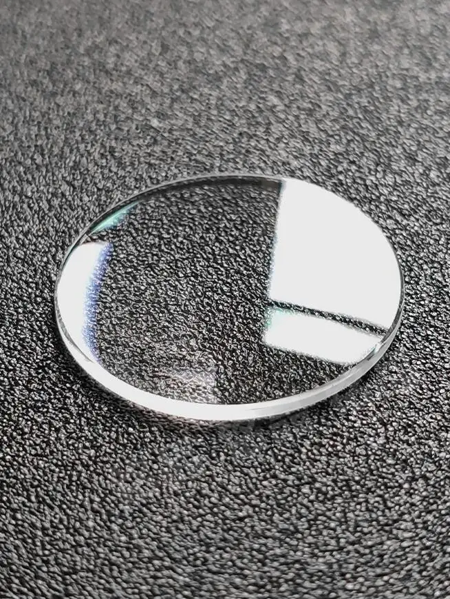 Single Domed Mineral Watch Glass 2.0mm Edge Thickness Round Crystal 30mm-39.5mm Diameter Magnifying Len for Watch Repair YZC9207