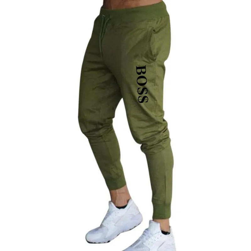 New Jogging Pants Men Sport Sweatpants Running Pants Pants Men Joggers Cotton Trackpants Slim Fit Pants Bodybuilding Trouser