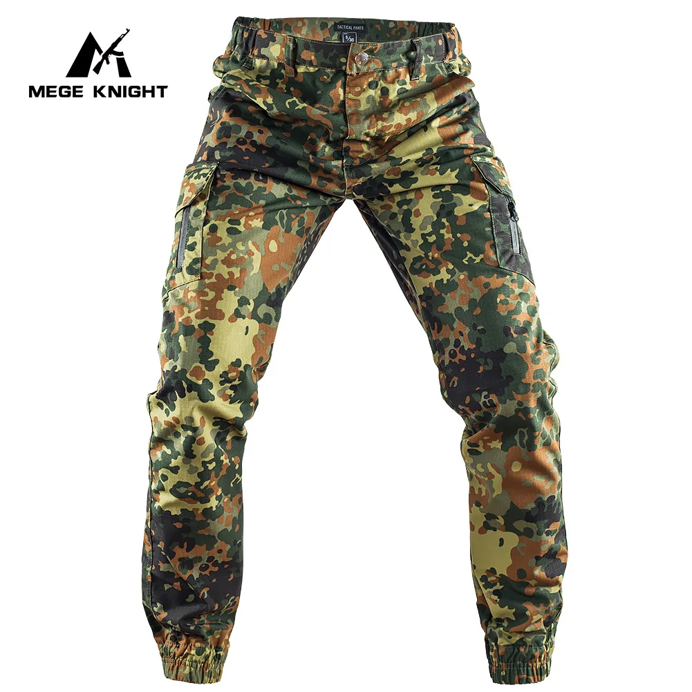 Mege Tactical Cargo Pants Military Camouflage Joggers Outdoor Combat Working Hiking Hunting Combat Trousers Men's Sweatpants