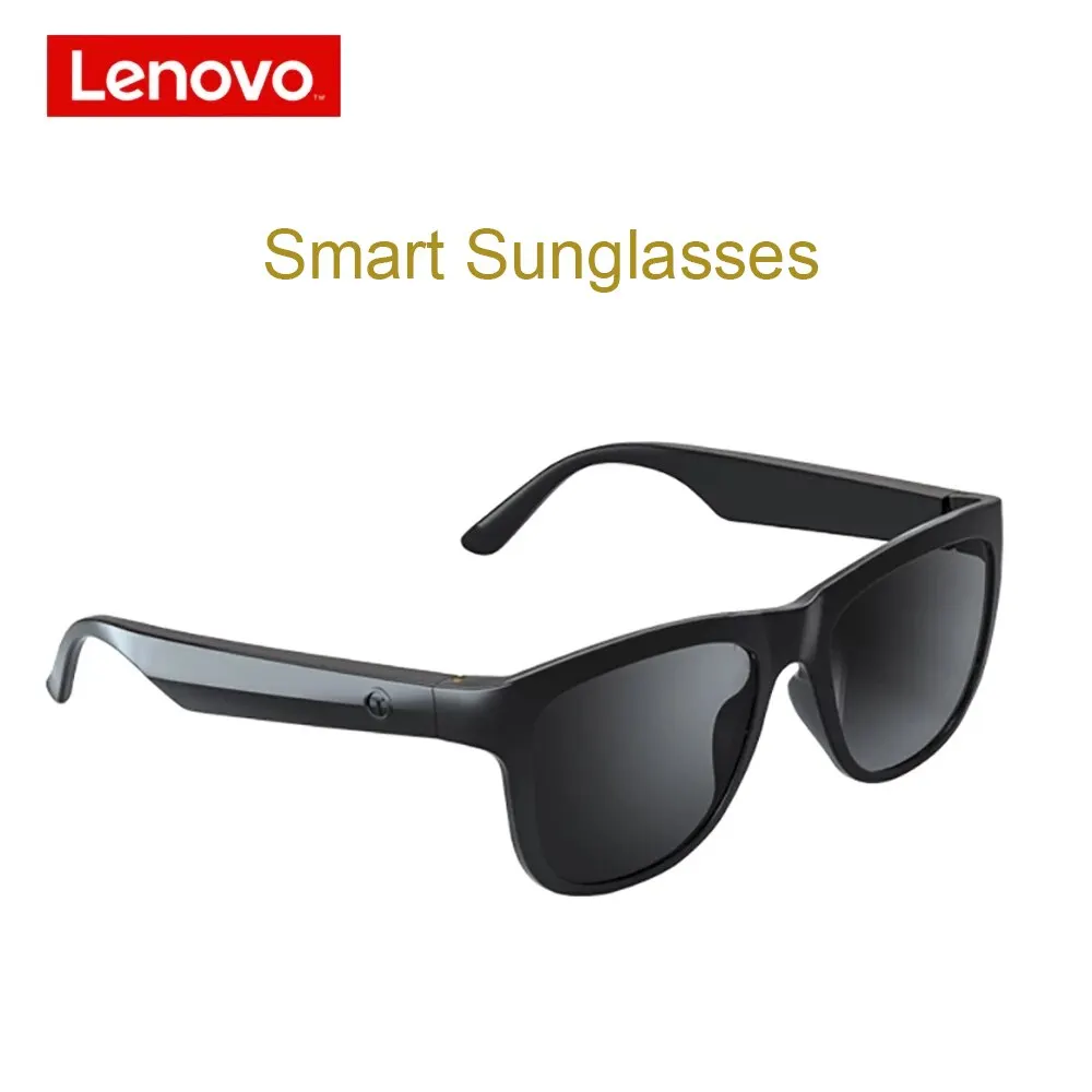 Lenovo Lecoo Smart Sunglasses C8 Headset Outdoor Sport HiFi Phone Call Music Eyeglasses Bluetooth 5.0 Anti Blue Wireless Driving