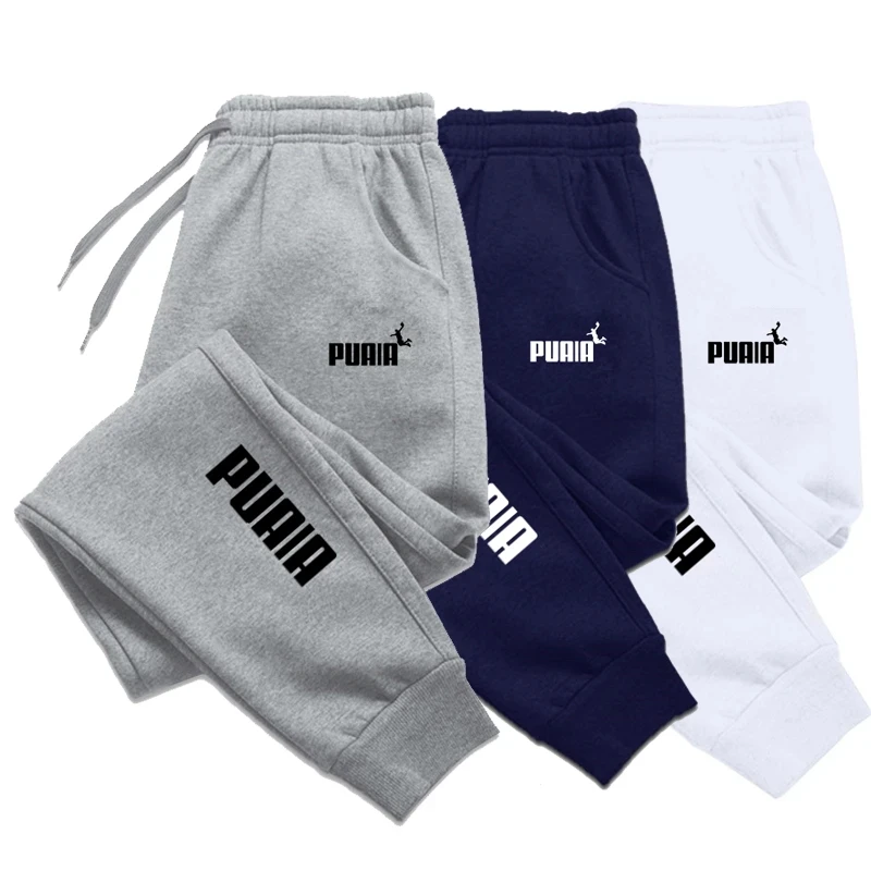 Winter New Man Casual Pants Autumn Men's Clothing Casual Trousers Sport Jogging Tracksuits Sweatpants Harajuku Streetwear Pants