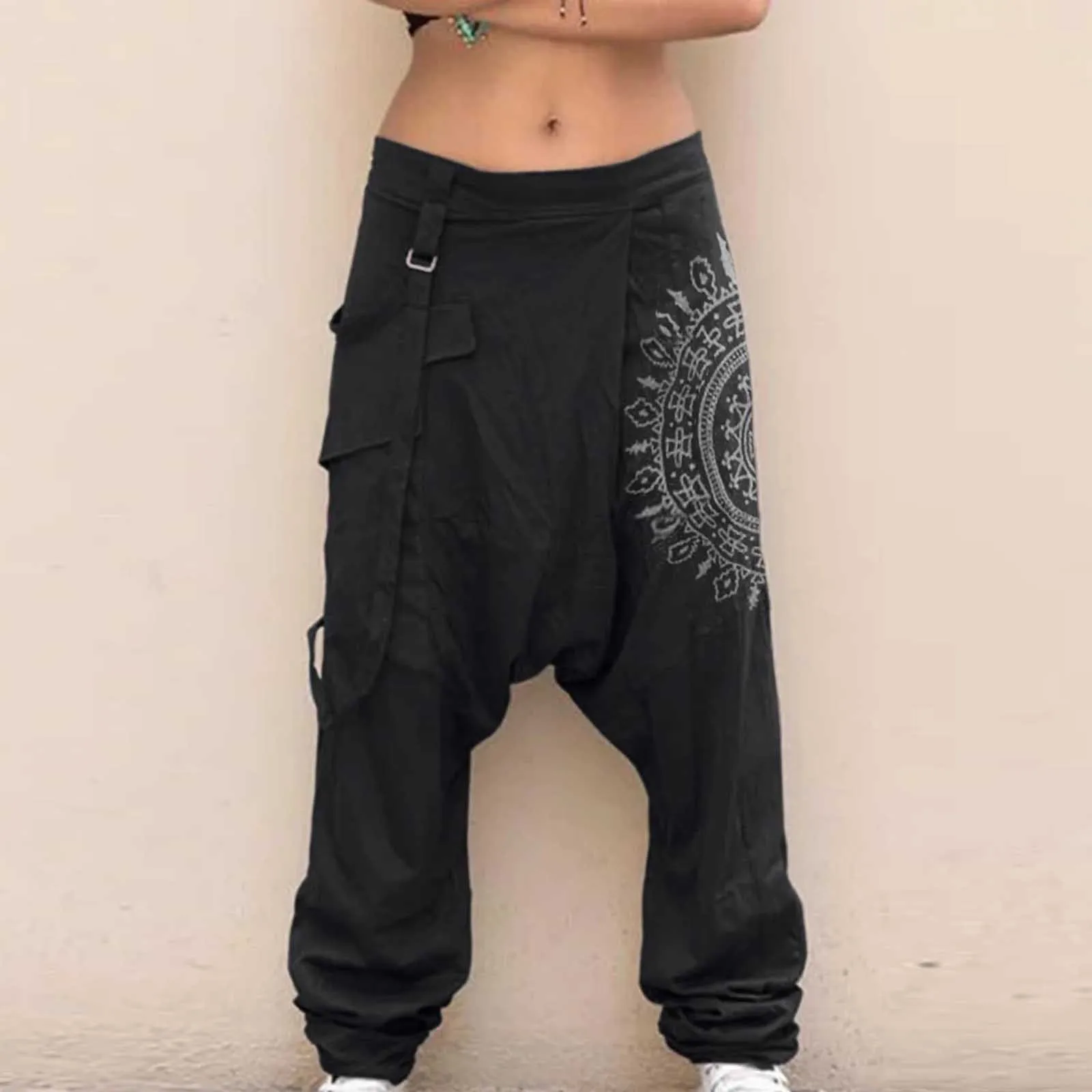 Autumn Men Loose Harem Pants Fashion Pockets Oversize Sweatpants High Quality Brand Casual Trousers Male Pantalones Hombre