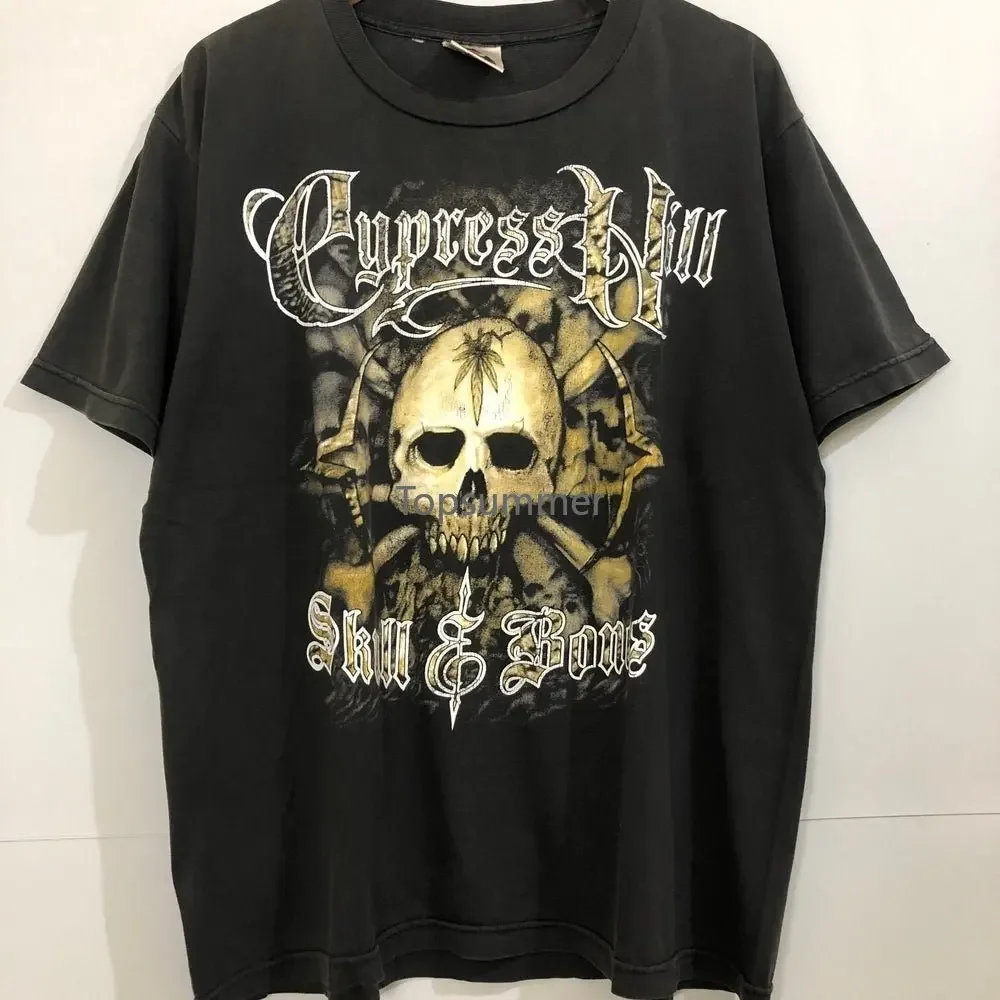 Vintage Cypress Hill Skull And Bones T Shirt Bootleg