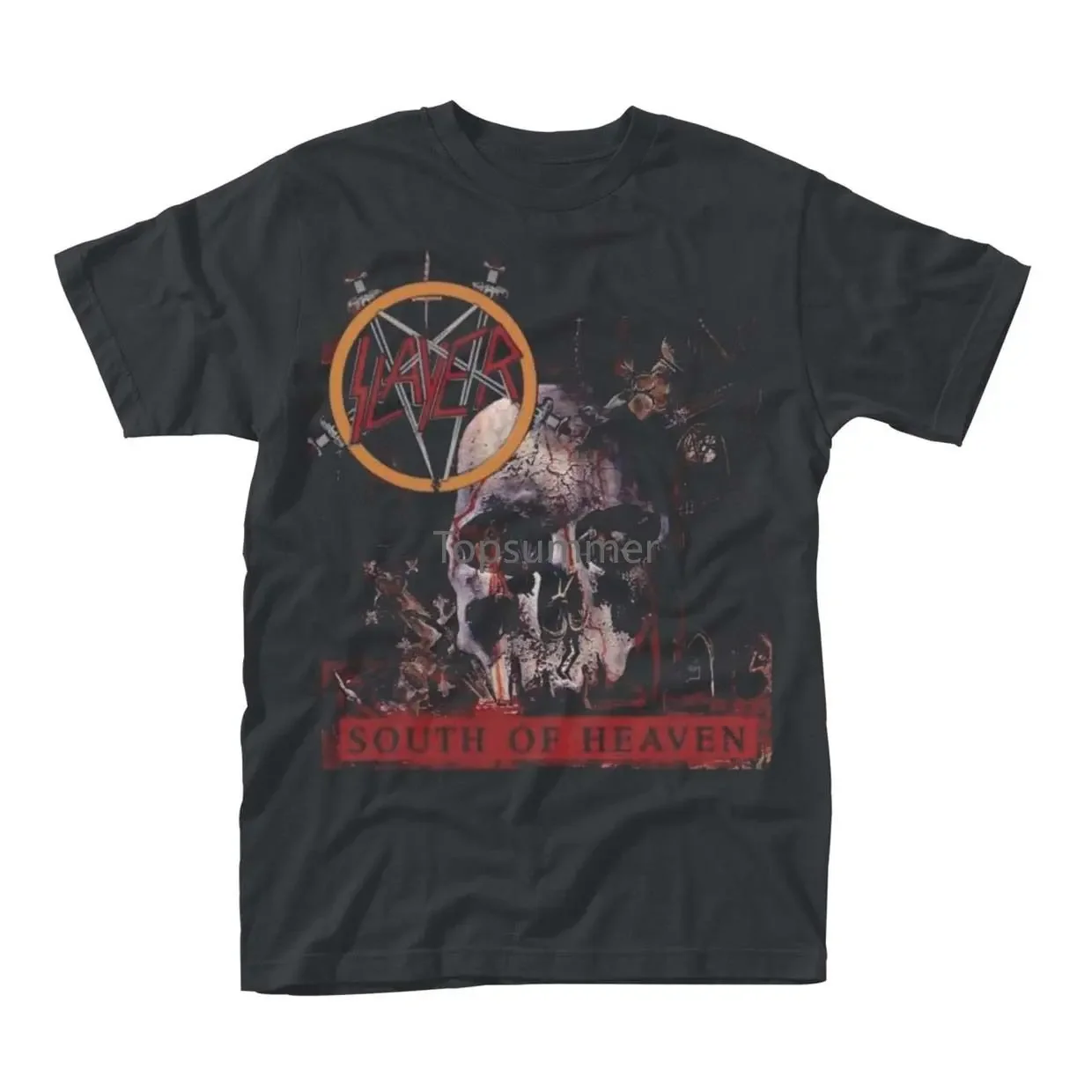 Slayer South Of Heaven T Shirt Unisex Tg S