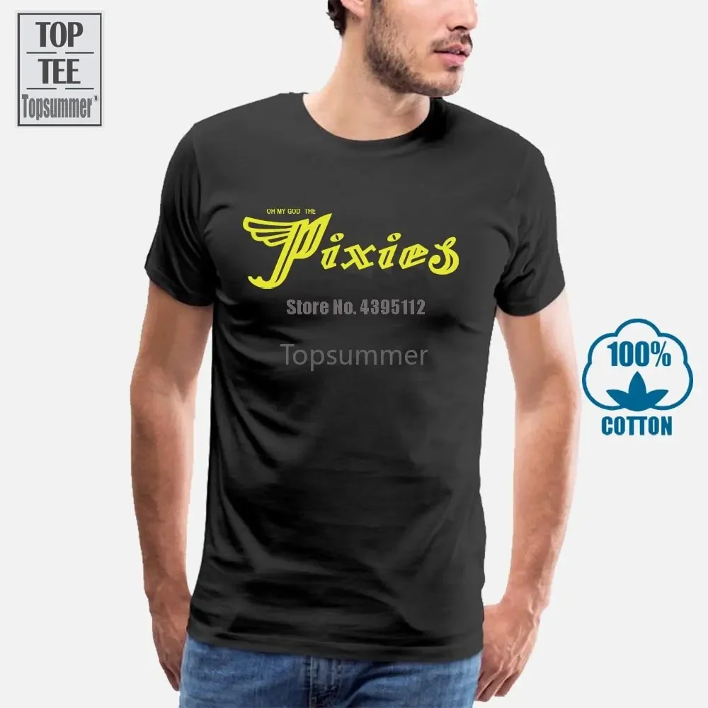 T Shirt Home 2018 New Brand Tee Cotton Clothes New Men'S Pixies Rock Band Bodybuilding T Shirt Print Tee Shirt Men Short Sleeve