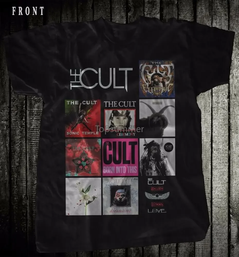 The Cult - British Rock Band T-Shirt-Sizes S To 7Xl