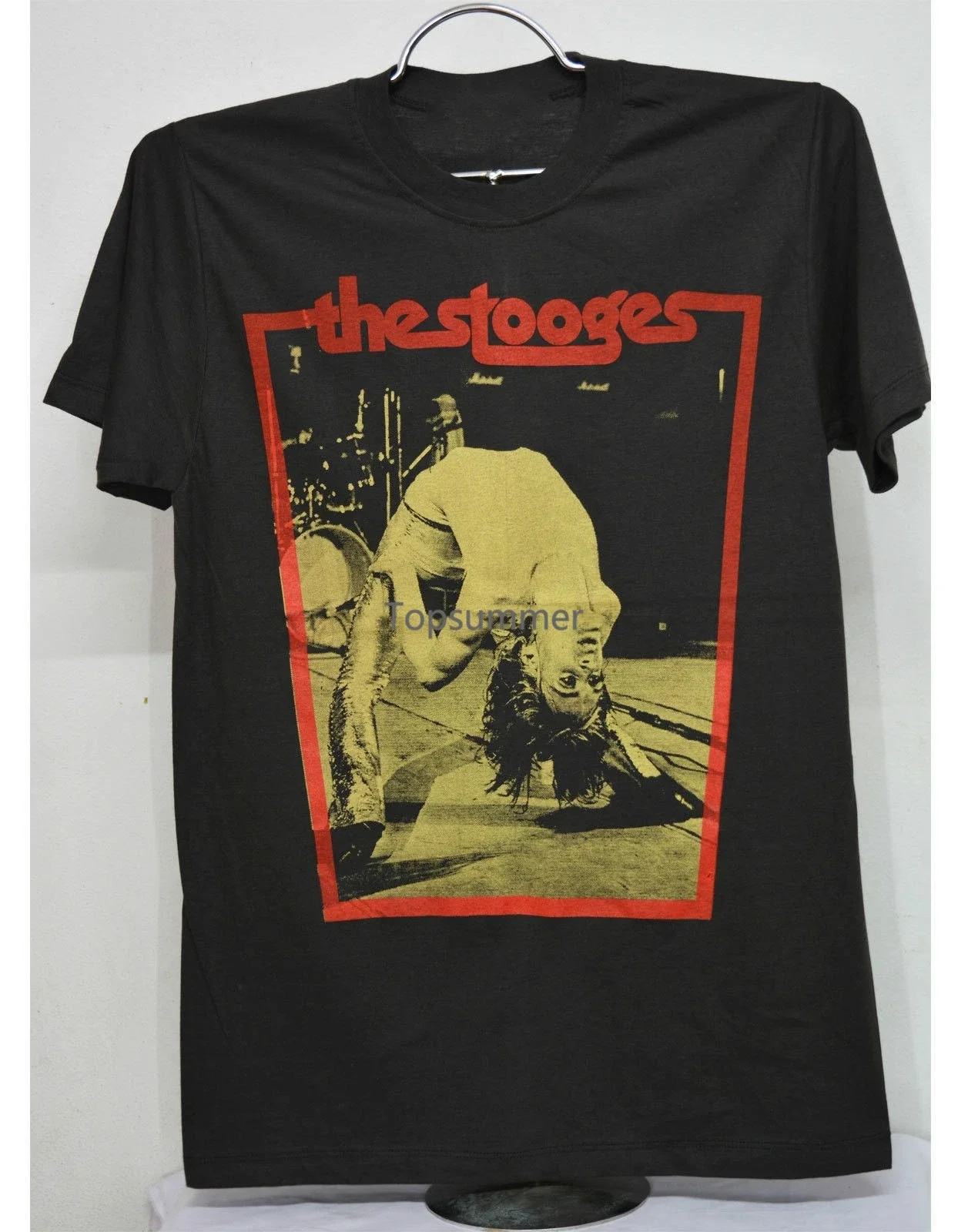 The Stooges Iggy Pop T Shirt Punk Rock Band Men Tee Unisex Size S M L Xl Ss 30 Short Sleeves Tee Shirts Top Tee