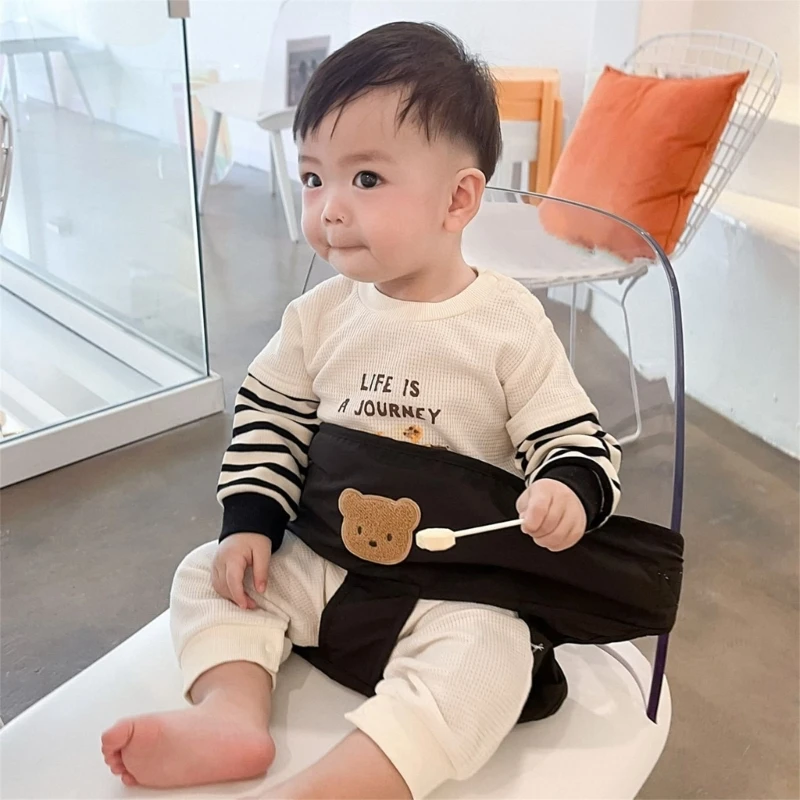 Baby Portable Seat Harness Kids Chair Belt Travel Foldable Washable Infant Dining Dinning Seat Safety Belt Booster Feeding High