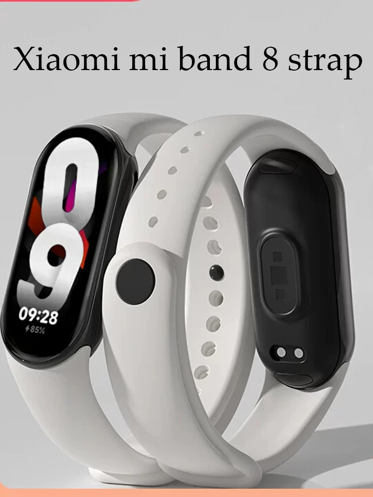 Strap for Xiaomi Mi Band 8 global version NFC Bracelet Accessories Silicone Wristband watchband pulseira correa MiBand 8 strap