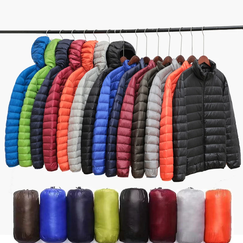 plus size 11xl  Men All-Season Ultra Lightweight Packable Water and Wind-Resistant Breathable Coat Big Size Men Hoodies Jackets