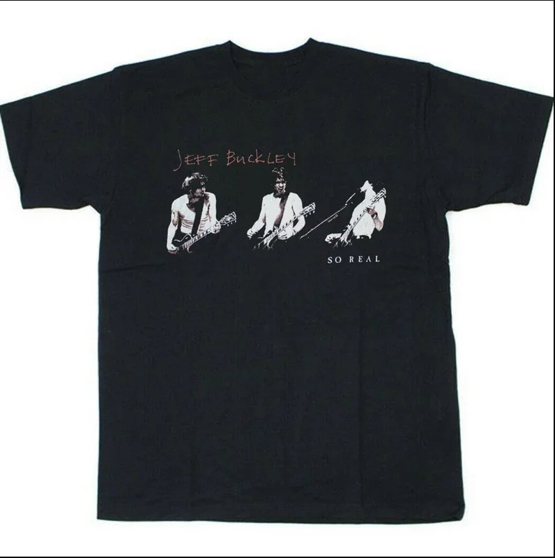 1994 Jeff Buckley So Real T-Shirt, Vintage 90S Jeff Buckley Tour Concert Tee