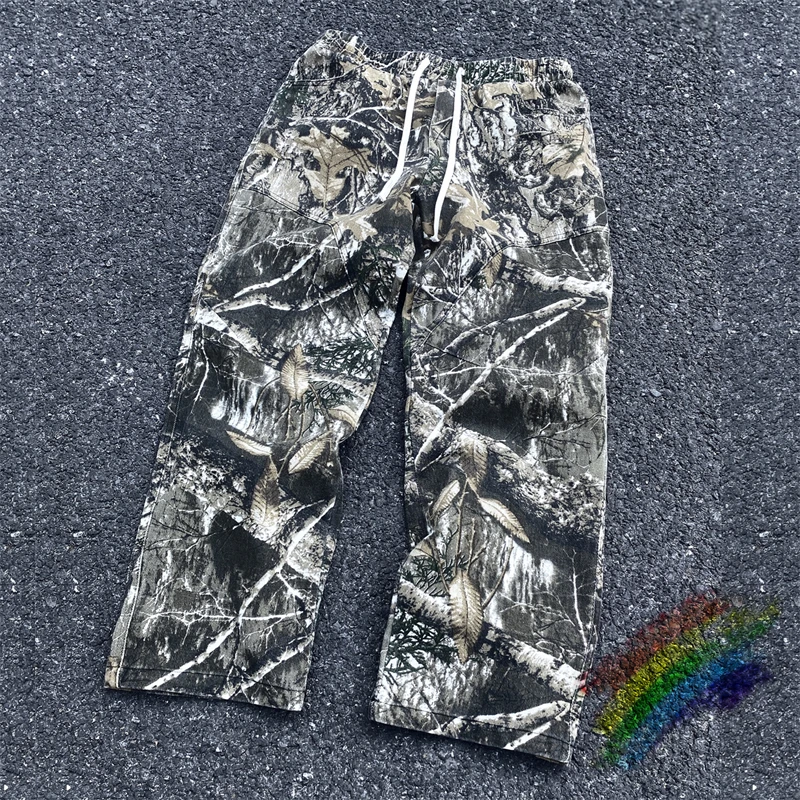 Leaf Camouflage Functional Tactical Functional Pants Men Women Best Quality Jogger Drawstring Sweatpants