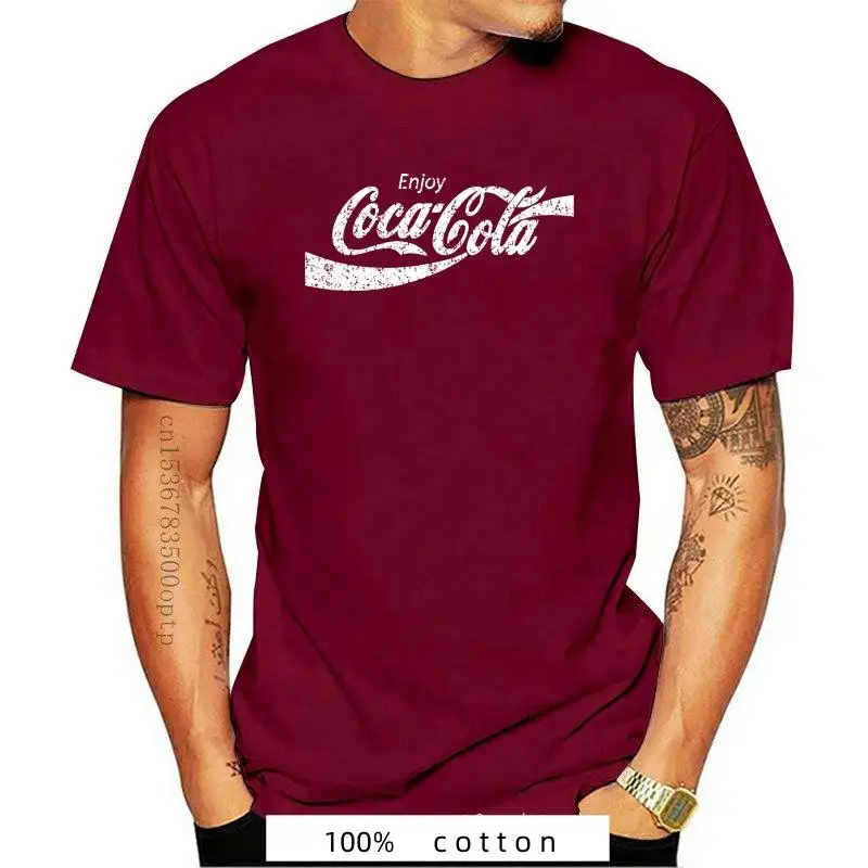 New 2023 DRINK COKE CLASSIC BLACK MEN SIZE USA SIZE S M L XL 5XL 6XL  T-SHIRT EN1(1) t shirt