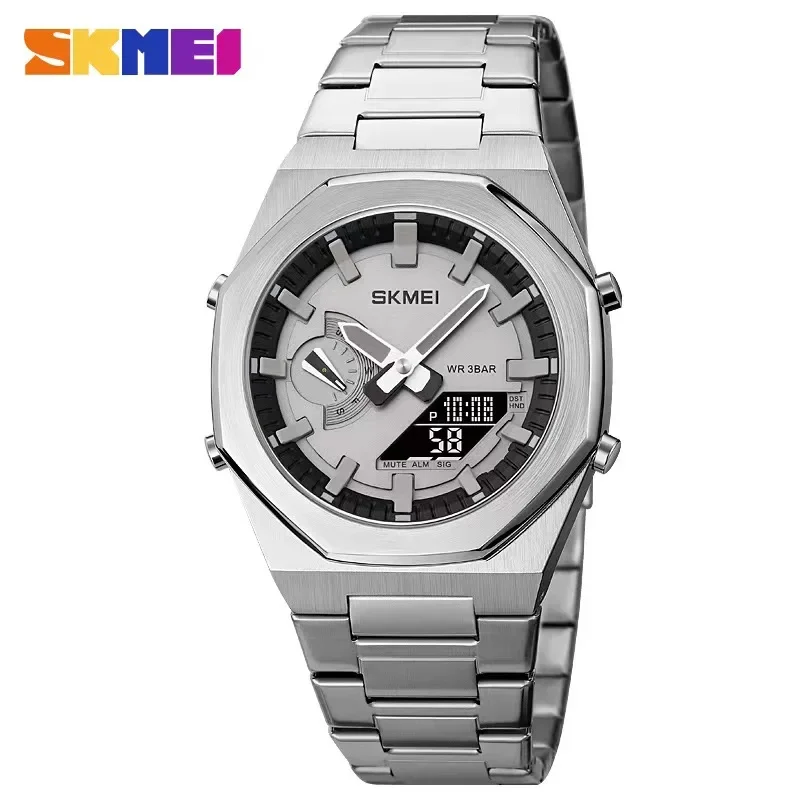 SKMEI Fashion Casual Business Quartz Watch 1816 Light Date Waterproof Wristwatch Relogio Masculino Mens Sports Watches