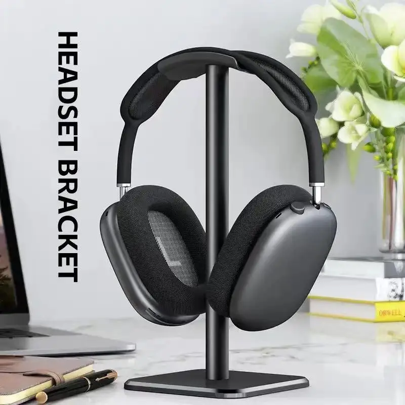 Main Aluminium Desk Headphone Stand Holder Universal Alloy Gamer Headset Bluetooth Earphone Hanger Support Bar Hanger Display Rack image