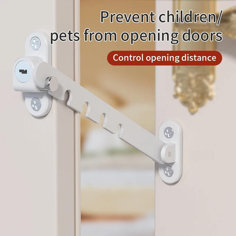 Child Safety lock Stopper Falling Prevention Lock Limiter Care for Baby Child Protection Window Restrictor Adjustable Windowlock