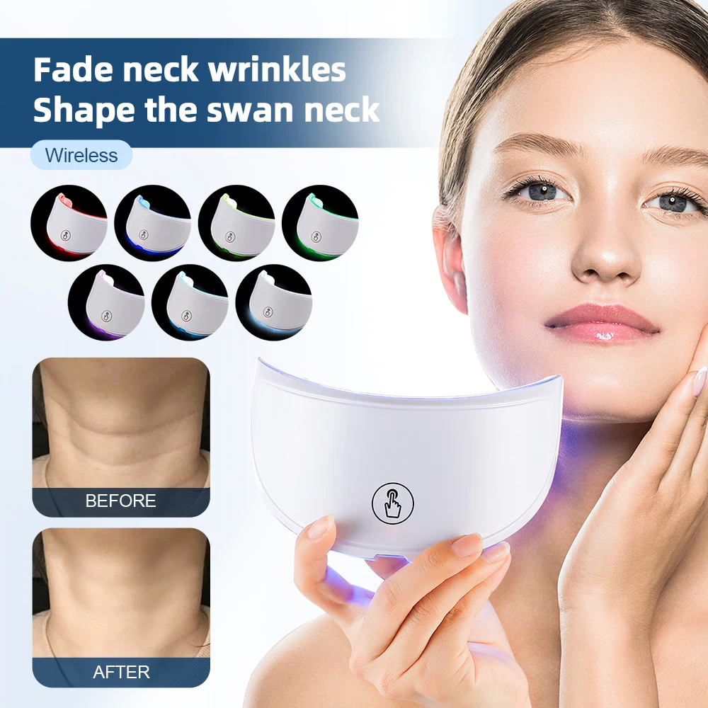 Main Neck Lift Mask Skin Tightening Neck Beauty Device Anti-aging Brighten skin tone Skin Rejuvenation image