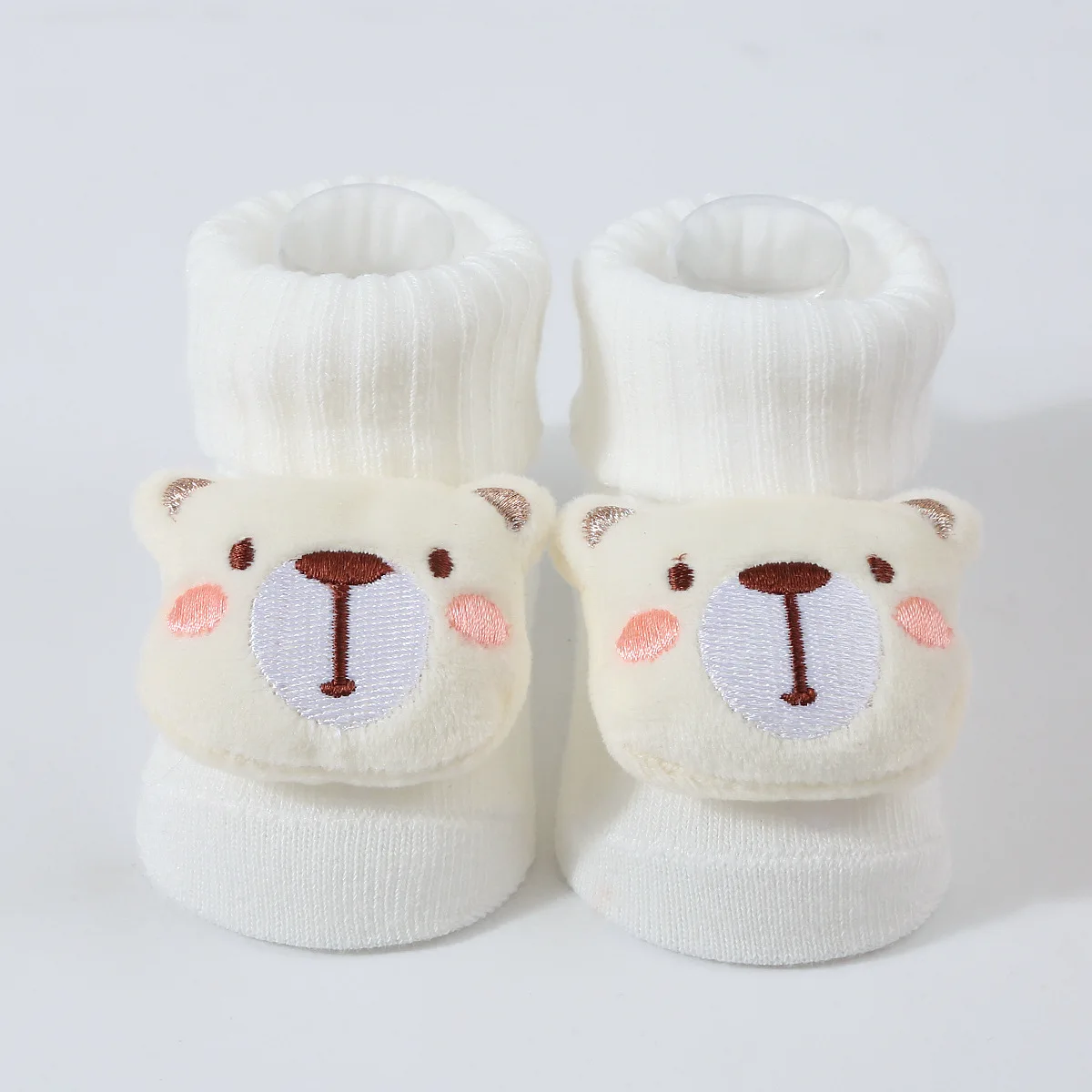 Baby Socks Spring and Autumn Soft Cotton Newborn Baby Socks in The Tube Cartoon 3D Doll Infant Socks 0-6 months