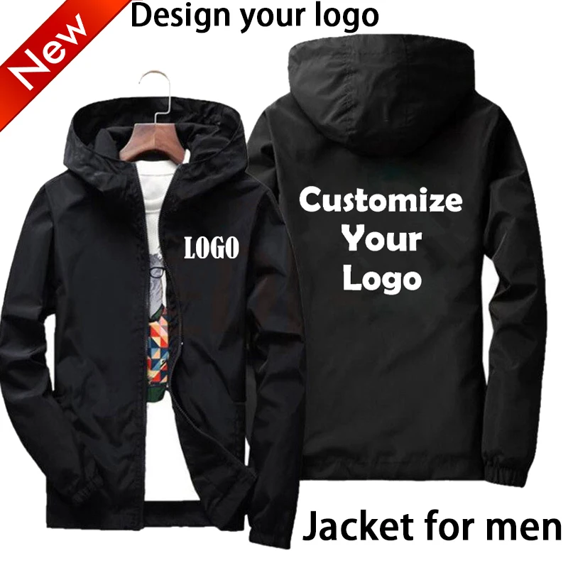 Customized Spring Summer Autumn Fashion Unisex UV Protect Waterproof Windbreaker Zipper Jacket Men and Women Hoodie Outwear Coat