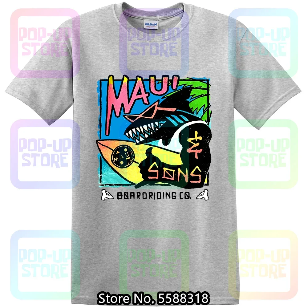 Maui And Sons Surf California Shark T-Shirt Tee