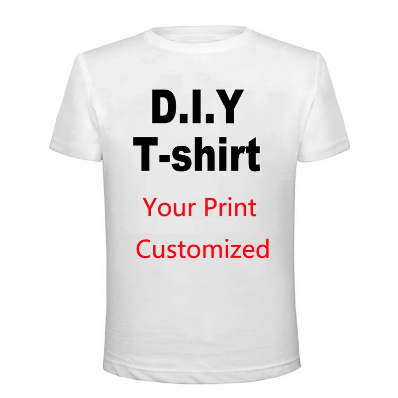 Personalized pattern Custom 3D Printed Men's Casual Fashion T-shirt Summer Short Sleeve Crewneck Tops Streetwear Harajuku Tees