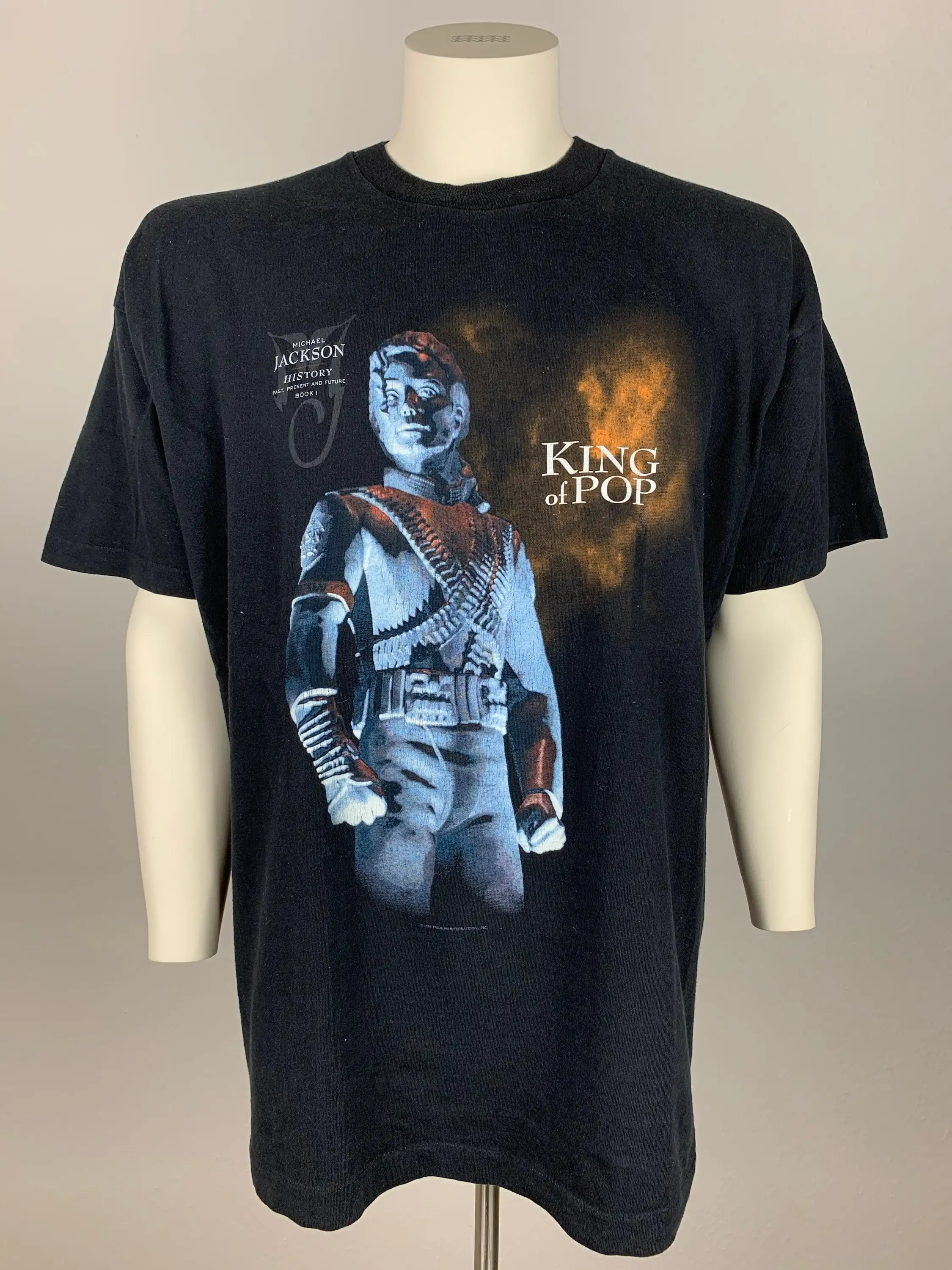 Spocket Dropship MICHAEL JACKSON 1994 T shirt Vintage History King of Pop