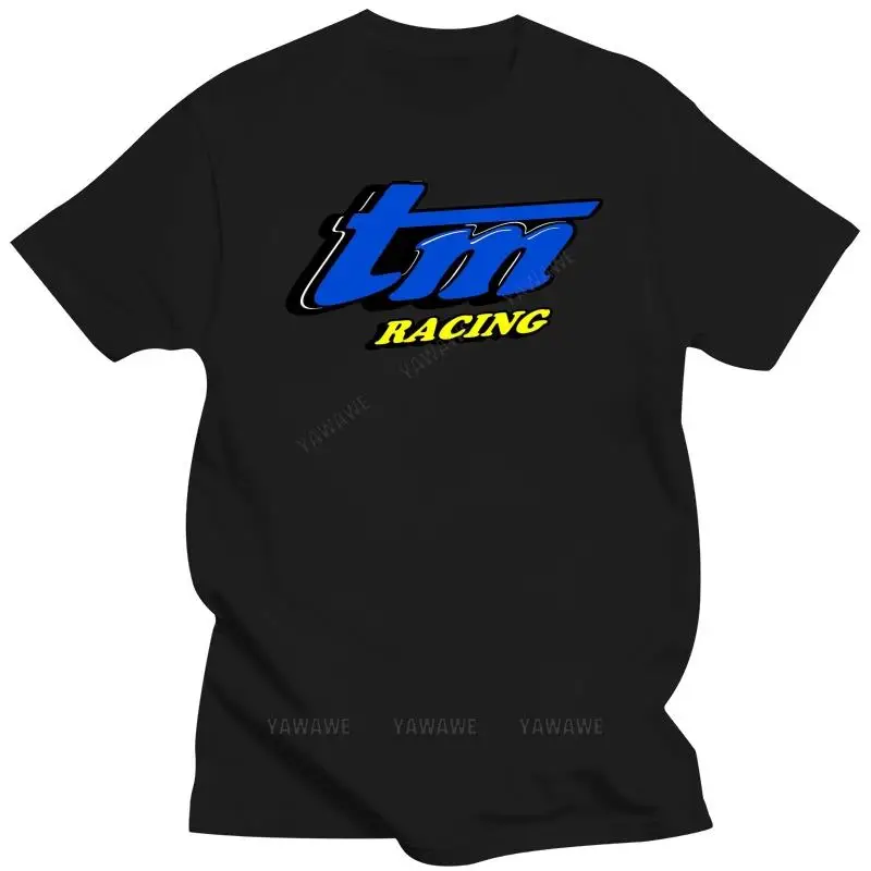 New arrived black short sleeve brand cotton top New TM Racing T SHIRT S-2XL fashion print tshirts male casual style tee-shirt