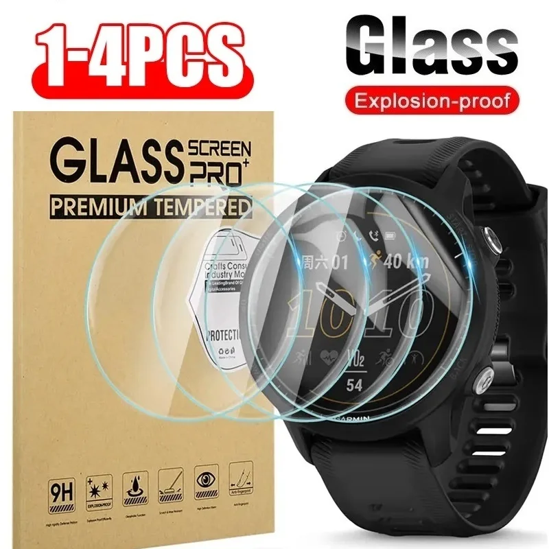 Tempered Glass Compatible for Garmin Forerunner 45 245 745 945 55 255 255S 955 165 235 735 935 Screen Protector Film