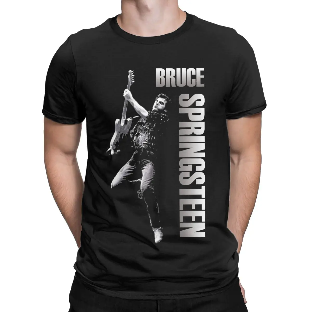 Summer Men Women's Bruce Springsteen Cool Singer T Shirts Merch Rock Music Cotton T-shirt Clothes Vintage Tee Shirt