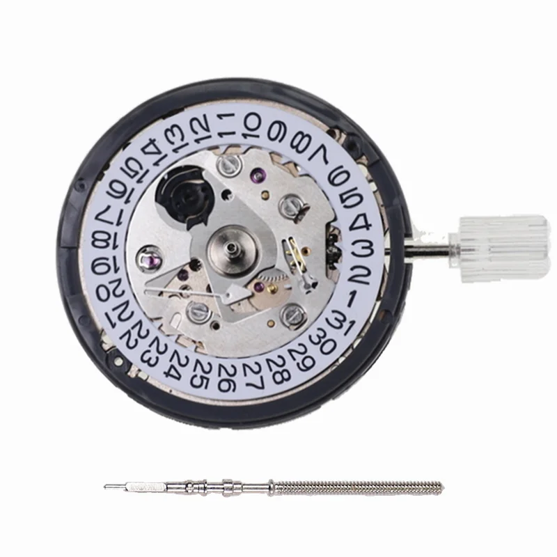 Japan Original Nh35 Movement Crown At 3.8 3 With Date Nh35a Automatic Mechanical Skx007 Watch Dial Mod Repair Watchmaker