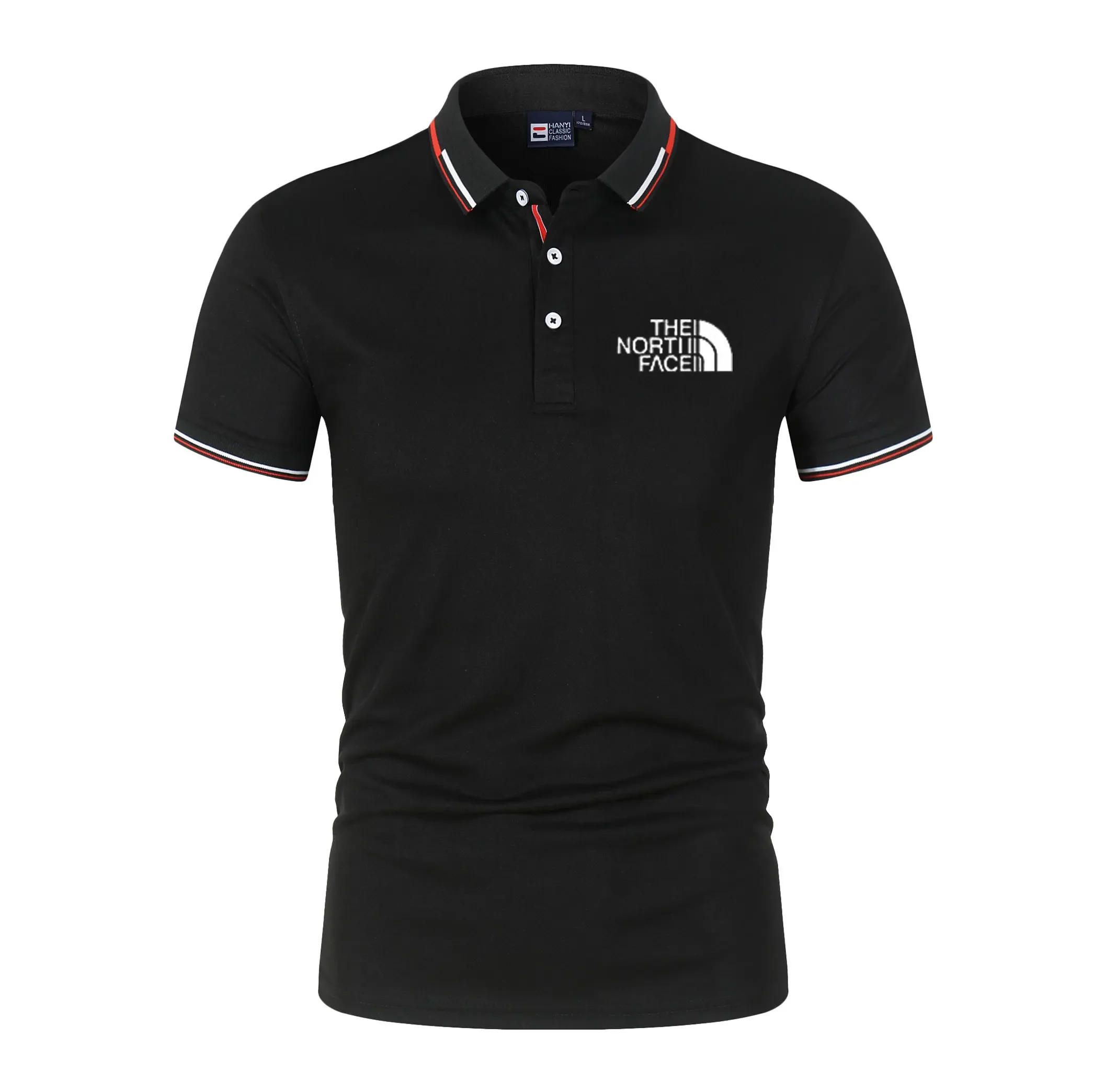 Fashion Brand Summer New Men's Polo Shirt with High Quality Polo Collar Short Sleeve Casual Printing Business Fashion Polo Shirt