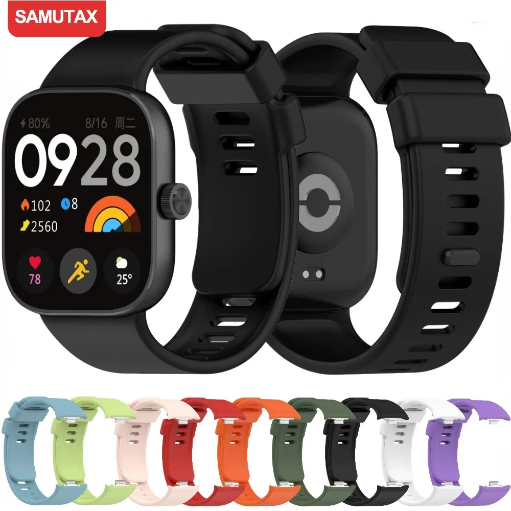 Silicone Band for mi band 8 pro Strap smart watch accessories Official correa bracelet Replacement belt for Xiaomi mi band 8 pro