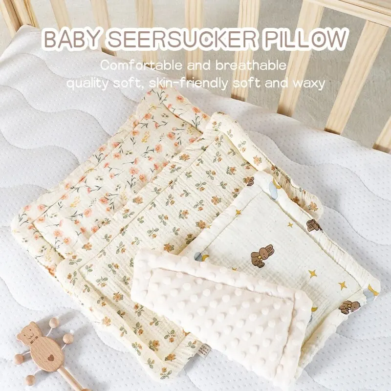 Napping for Newborn Sweat Absorption Breathable Cotton Baby 0-6 Months Universal Pillow