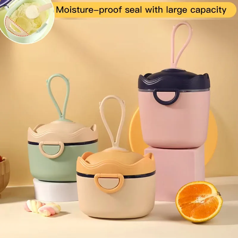 Basket Portable Milk Powder Box Draw String Design Food Box Baby Milk Powder Box Mini Milk Powder Distribution Box