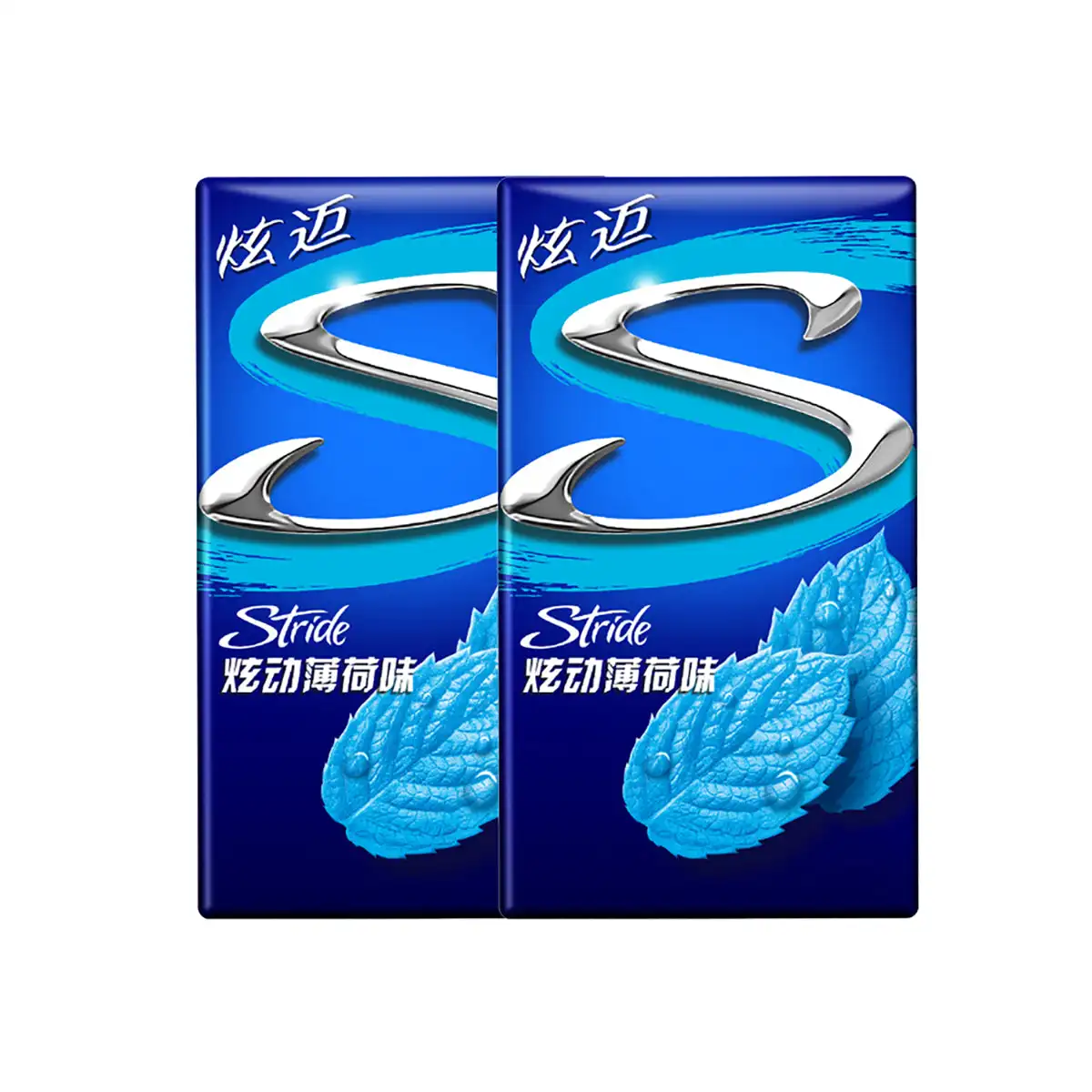 Stride 50.4g Sugar-Free Gum Cool Mint Flavor 2 Pack