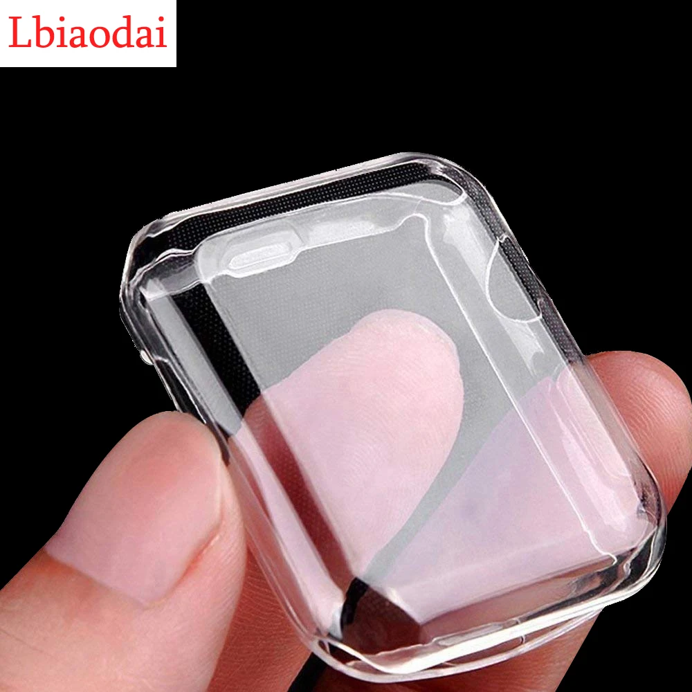 Screen Protector For Apple Watch Case 45mm 41mm 44mm 49mm 40mm 42mm TPU Cover accessories iWatch series 9 8 7 SE 6 5 4 3 Ultra 2